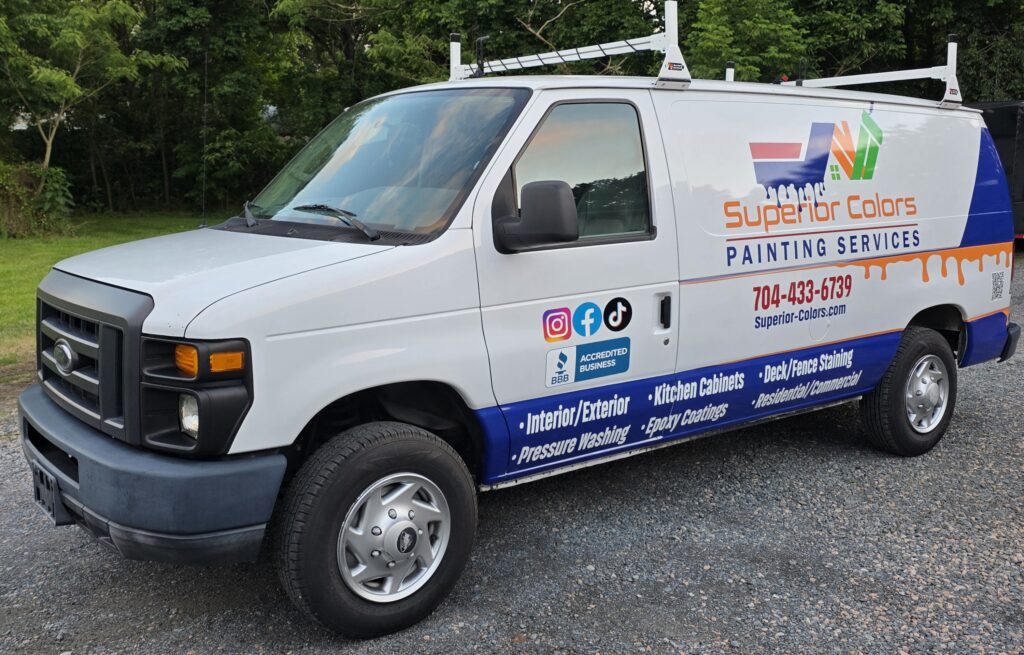Superior Colors Painting service truck