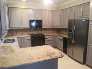 kitchen cabinets painted by superior colors in salisbury north carolina