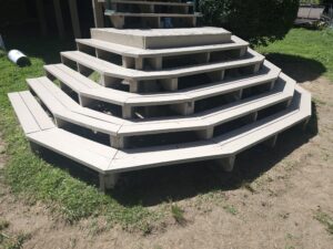 stairs painted by superior colors in salisbury north carolina
