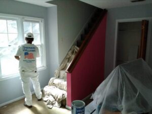 room painted by superior colors in salisbury north carolina