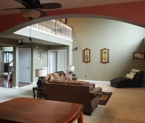 room painted by superior colors in salisbury north carolina