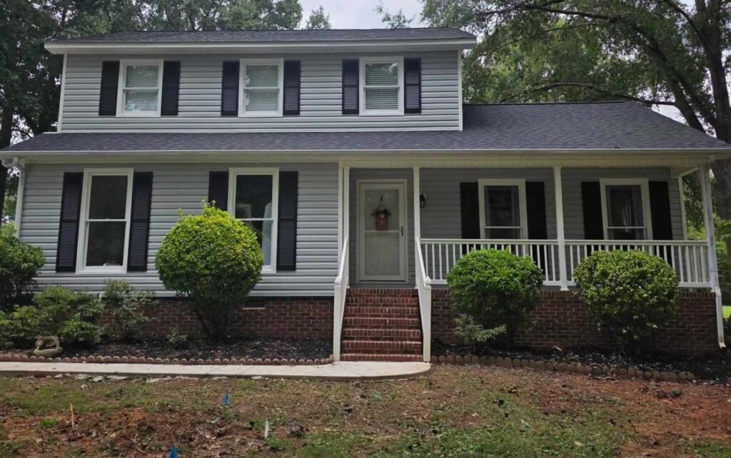 a home exterior in salisbury north carolina that was painted by superior colors in september 2026